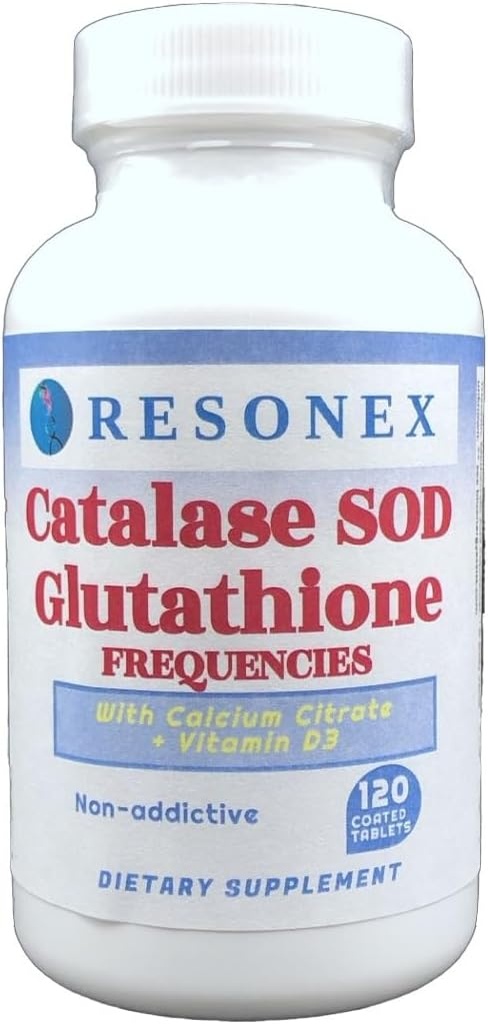 Catalase, Superóxido Dismutase (SOD) e Frequências de Glutationa- 120 Comprimidos