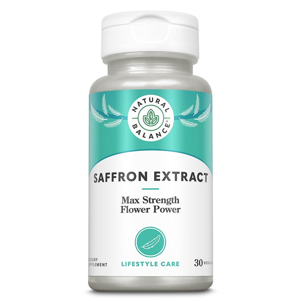 Extrato de açafrão de equilíbrio natural .30ct