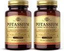 Solgar Complexo de Aminoácido de Potássio - 100 Comprimidos, Pacote de 2 - Promove o equilíbrio eletrolítico - Não-GMO, Vegan, Sem glúten, Leite Livre, Kosher - 200 Total Servings