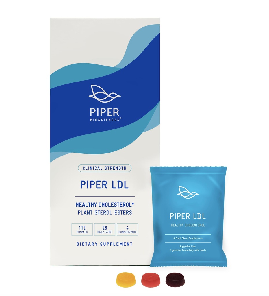 Esterols planta saudável Colesterol Gummy Suplemento (2280 mg Esterol Esters planta por dia): Força clínica, Vegan (112 chicletes)