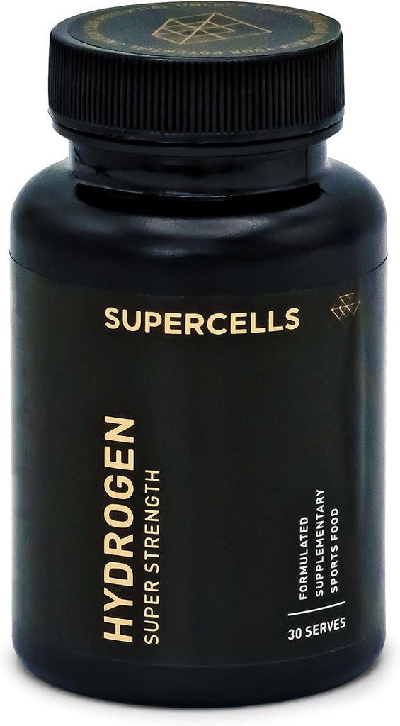 Comprimidos de Hidrogénio Molecular com Magnésio, Alta Concentração 12ppm, Comprimidos de Hidrogénio de Solução Rápida (60 Count)