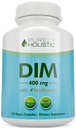 DIM Suplemento 400mg Plus Bioperine - 150 Cápsulas Vegan - 5 Mês de Fornecimento - Equilíbrio Hormônio para Mulheres e Homens - Diindolilmetano de alta resistência
