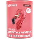 BIRDMAN Fitmingo Vegan Protein Powder com Inositol, Impulsionadores de colágeno, Ácido hialurônico e vitaminas □ Baixo carboidrato, Dairy Free, Baixa caloria
