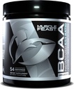 Festa muscular Vegan BCAA Pó 4:1:1 Razão Keto amigável açúcar Free pós treino Recuperação, sem sabor, 300g...
