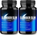 (2 Pack) Perda de peso Slim Slumber, Fórmula Complexo Oficial SlumberSlim, Todos os comprimidos naturais para apoiar a aptidão e bem-estar geral, Premium Keto Cápsulas, Slumber Slim Avaliações (120 Cápsulas)