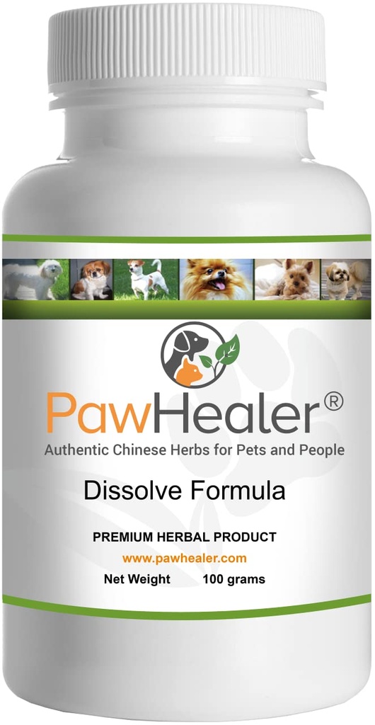 PawHealer® Dissolve Fórmula de Ervas - 100 Grams Pó - Remedy for Fatty Lumps & Bumps in Dogs & Pets ...