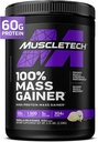 MuscleTech High Protein Mass Gainer para homens e mulheres - Protein Powder Shakes para ganho de peso, Muscle Building & Recovery com Creatina Mono-hidratada - Baunilha Milkshake, 5.15 Libra