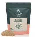 LILY DO VALLEY Aloe Vera Pó - Aloe Barbadensis - Ideal para Máscara de cabelo e rosto - Grande para batidos e smoothies - Natural, Vegan & Gluten-Free (8 oz, 226g)- Pacote Maio Vary
