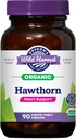 Oregon's Wild Harvest, Certified Organic Hawthorn Cápsulas para Saúde Natural, 1200 MGS, 90 Count