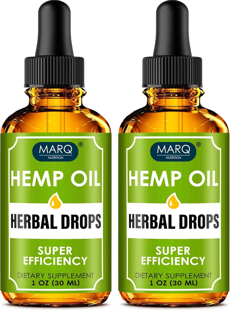 Hеmp Oil (2 Pack) – 500,000 – Colorado Sеed Extract - Natural Omega 3, 6, 9 Fonte - Made in USA - Providеs repouso sono