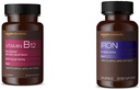 Elementos Vitamina B12 Metilcobalamina 5000 mcg Berry Flavored Lozenges and Elements Iron 18mg Cápsulas