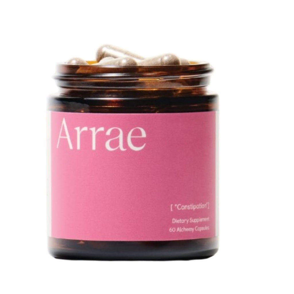 Arrae Obstipação alívio: Natural Colon Cleanse, cápsulas de ação rápida para movimentos de intestino regular e saúde da tripa, Detox digestivo, Bloating alívio para mulheres e homens, Gut Cleanse (60 Conde)