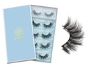 DYSILK chicotadas pestanas falsas - Eye Lashes Mink Lashes 5 pares 6D Lashes Pack Fluffy Lashes Fake Eye Lashes Natural Look Wispy Eyelashes Strip Lash Faux Falso Eyelashes Extensions Kit