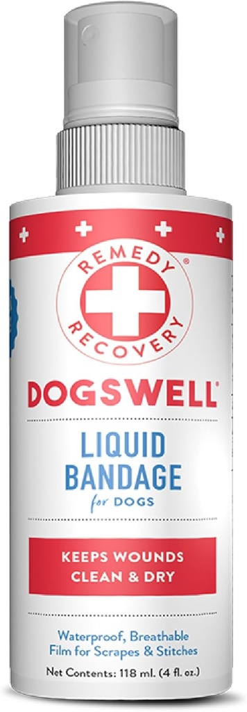 Remedy+Recovery Bandage líquido para cães