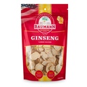 Baumann Wisconsin Ginseng - Large Slices 4 oz - 100% Natural Panax Ginseng Herb, Puro Ginseng Secado Americano para apoio imuno, foco melhorado e energia