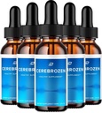 Colírios Cerebrozen Tinnitus - Cerebrozen 24, Colírios Líquidos Cerebrozenos, Comentários Cerebrozenos, Colírios Cerebrozenos para alívio do ouvido (5 embalagem - 300 ML)