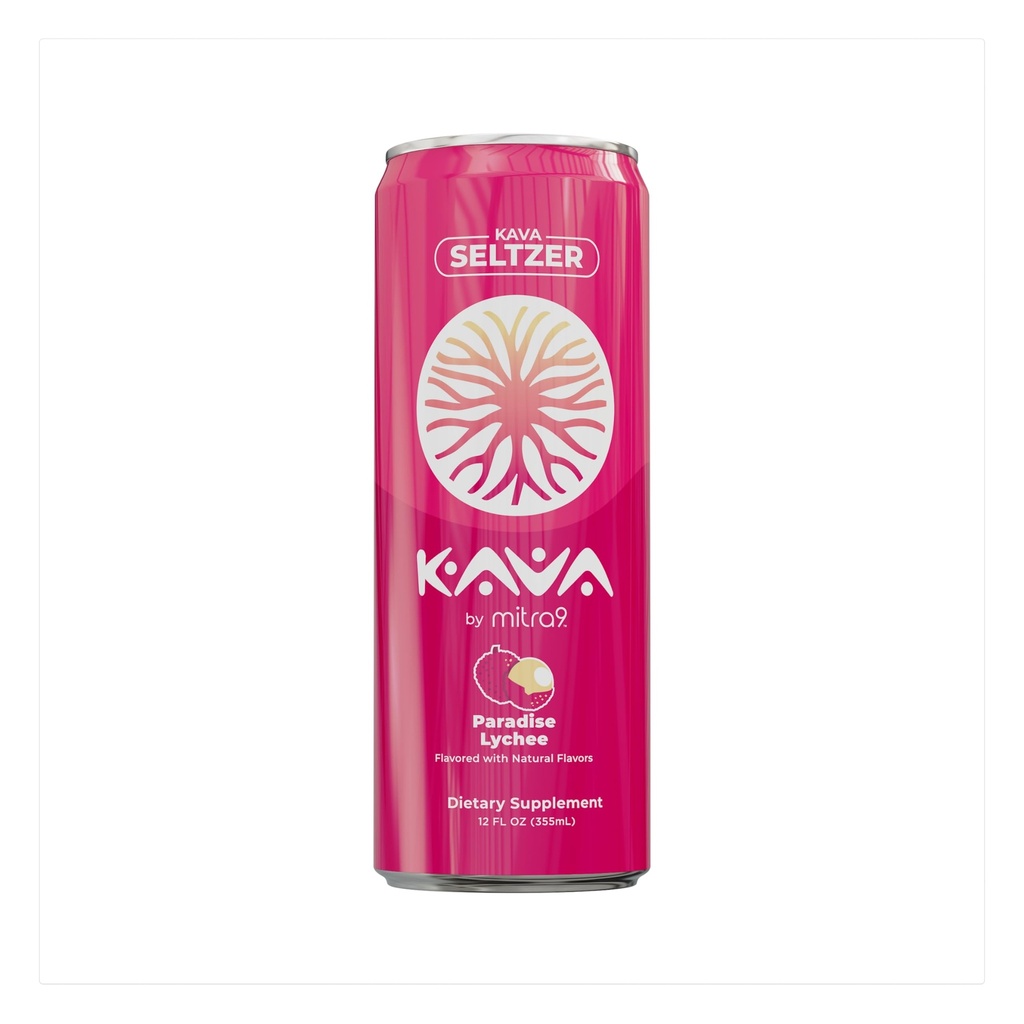 Bebidas Botânicas MITRA9 - Lichia de coco Sparkling Kava Drink with Kava Root Extract - Enhancer de humor - Baseada em plantas - Promove calma natural e clareza (12 Fl. Oz) (4)