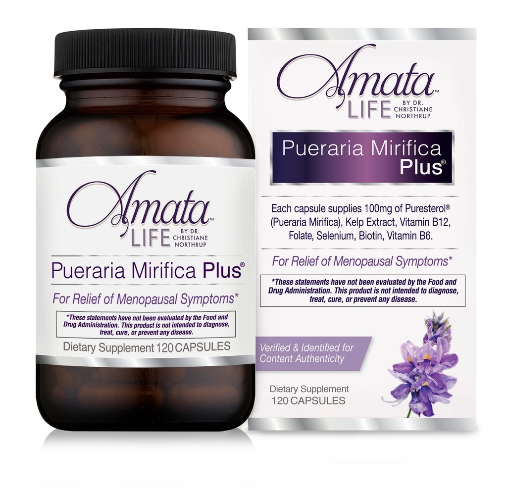 Amata Life by Dr. Christiane Northrup Pueraria Mirifica Plus Cápsulas 60 Dia