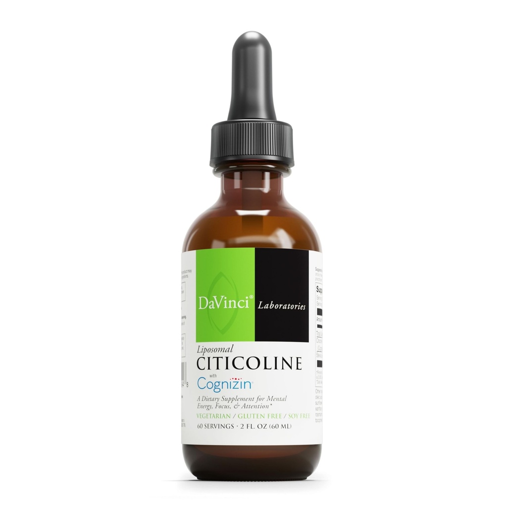 Laboratórios DaVinci - Citicolina lipossomal - 60 Servings - 2 Fl Oz