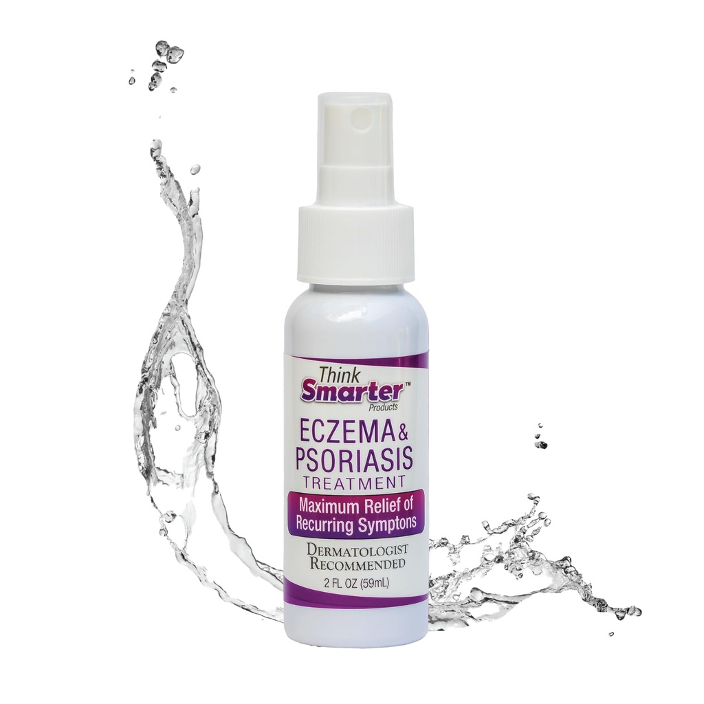 Eczema e Psoríase Terapia, Hipoclorous Acid (HOCl) Spray para pele e escalpe, Natural Itch Alief, Hipoalergênico, Sem Sting, Seguro para todas as idades, Spray de 2 onças