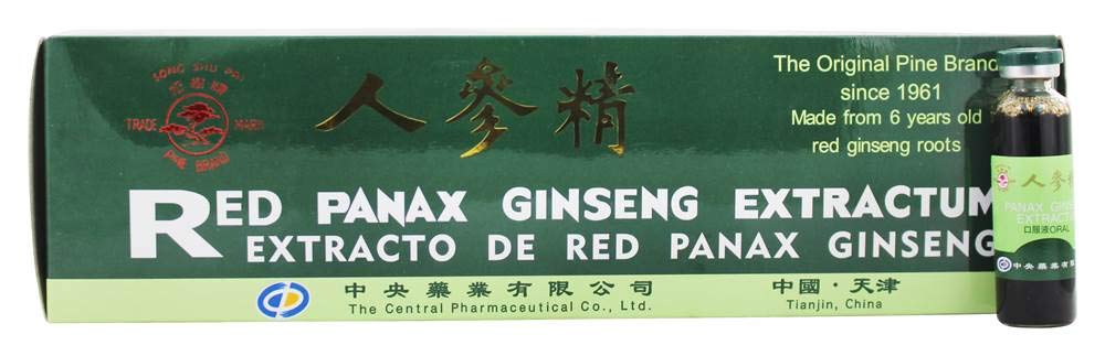 Red Panax Ginseng Extratum Príncipe da Paz 30 frasco
