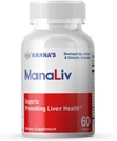Manna ManaLiv apoia promoção da saúde do fígado 60 comprimidos