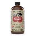 Complete Natural Products Uric Acid Complete - Frasco de vidro de 16 onças