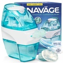 Navage Starter Bundle - Sistema de irrigação nasal - Kit de lavagem nasal salina com 1 Navage Nase Cleaner e 30 Pods de sal