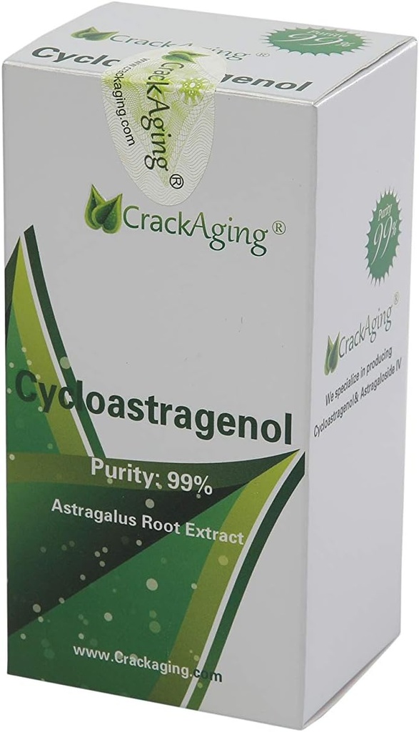 Cracking Super-Absorção Cicloastragenol 98% 5mg 120 caps Anti-envelhecimento reativar & DNA Cell Telomerase Suplementos Força Facção Longevidade Fórmula clássica