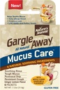 Gargle Away by Nature's Jeannie All Natural Mucus Care - Acalma o muco, Gota nasal Post, Tosse persistente, 6 pacotes, Ginger Lemon Flavor