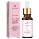 Roycederm Stye Tratamento dos Olhos Sérum: Natural Stye Removedor para Styes Chalazion e Blepharite - Alívio seguro e rápido (0,68 Fl Oz (Pacote de 1))