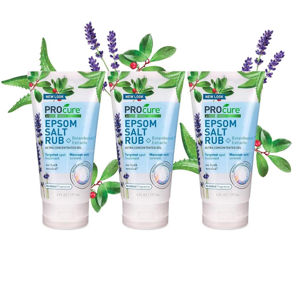 Comprar Epsom Salt Rub Gel - 3 Pack