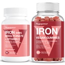 Vegan Pastilhas de Ferro + Bisglicinato de Ferro 30MG - 180 Conde