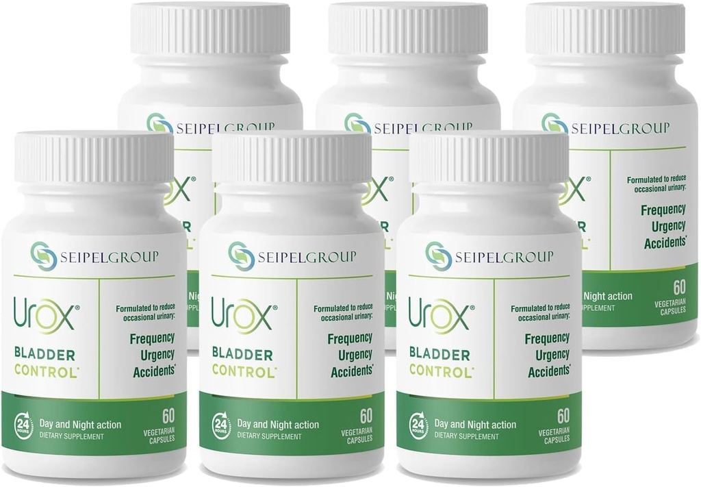Controle de bexiga, suplemento de suporte de bexiga seguro e eficaz para homens e mulheres, ajuda a reduzir vazamento urinário, frequência, urgência, 360 cápsulas vegetarianas