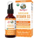 MaryRuth Orgânicos Vitamina D USDA Orgânico VIT D3 Líquido Açúcar Livre □ Líquido VIT D Spray Imune Suporte para Adultos e Crianças .