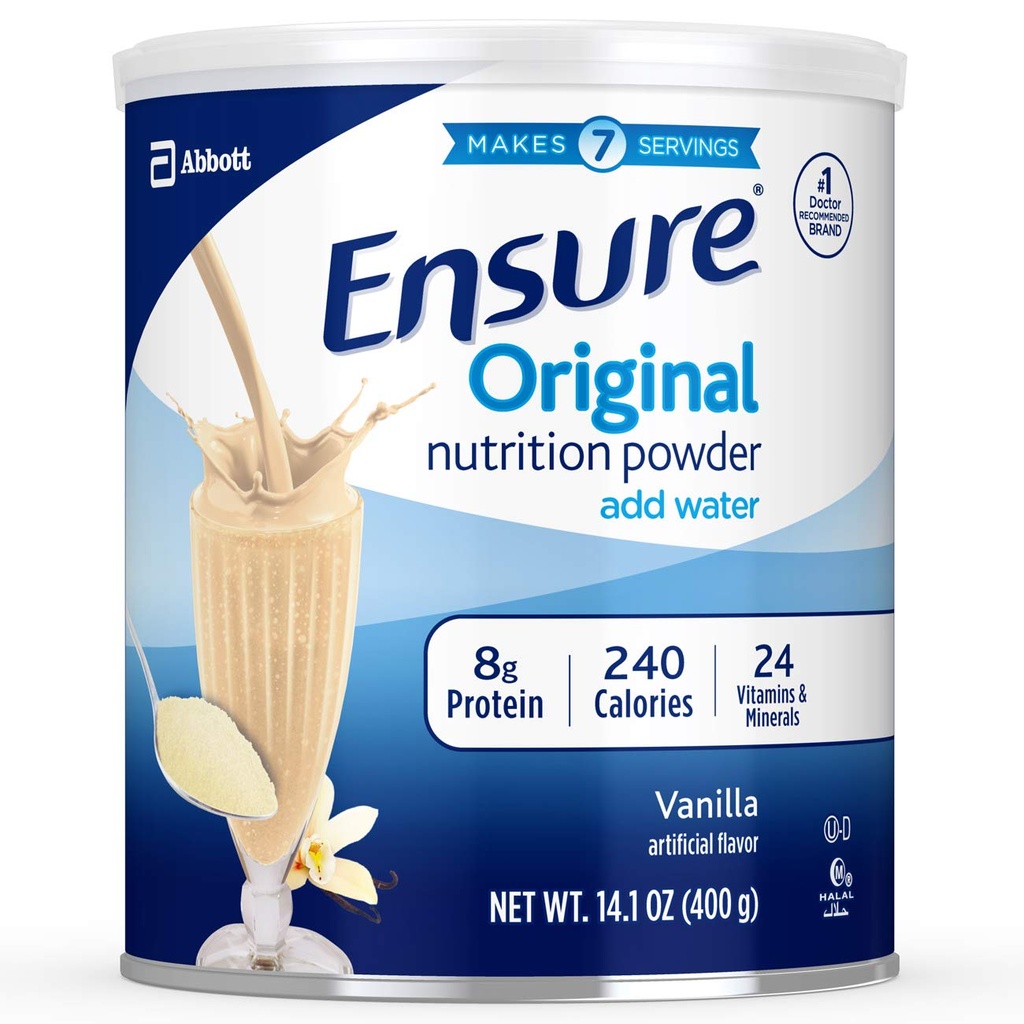Garanta a Nutrição Original Pó, Vanilla 14 Onças (Pacote Valor de 4)