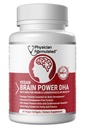 Vegan DHA para cérebro e pré-natal 100% Algas baseadas Omega 3 ácidos gordos essenciais com NO Carrageenan, NO óleo vegetal mais 2500mcg Astaxantina