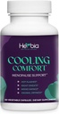 Natural Menopausa e Suplemento PMS - Equilíbrio Hormonal, Fórmula Estrogênio-Free Herbal Alívio Natural para Sudorese Noturno, Mood Swings & Vaginal Secura - Made in the USA 60 Cápsulas