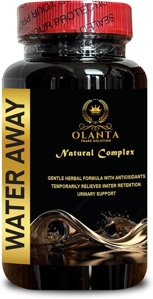 Pílulas Generic Water Diet, Retenção de Água, Pílulas Fluídas para Retenção de Água, Retenção de Água e Flushing, Pílulas de Perda de Água, Imune Booster, Pílulas Diuréticas para Retenção de Água - 1 Garrafa