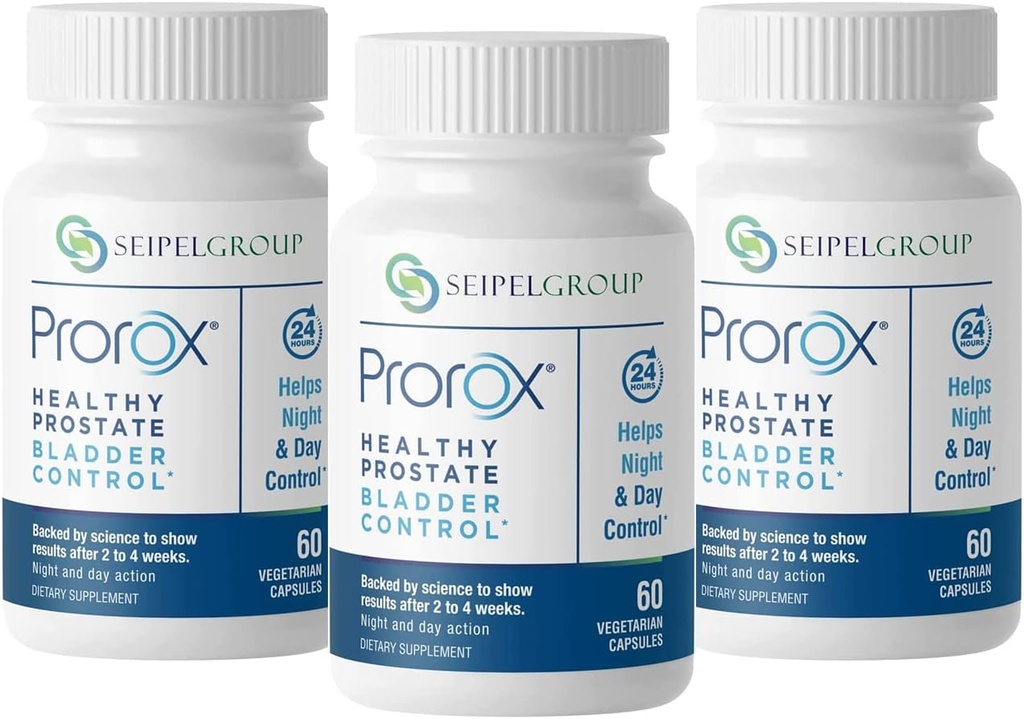 Controle saudável da bexiga da próstata, suplementos da próstata para homens, apoia saúde saudável da próstata e da bexiga, contém serra Palmetto, reduz urgência, 60 cápsulas vegetarianas (180)