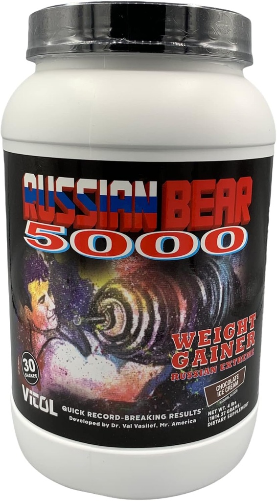 VITOL Urso russo 5000 Chocolate, 4 lb