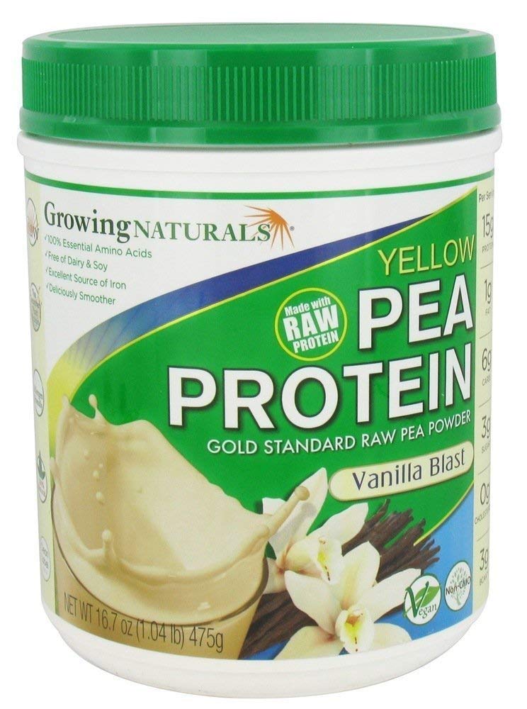 Cultivando Naturals Yellow Pea Protein - Vanilla Blast - 16 Oz