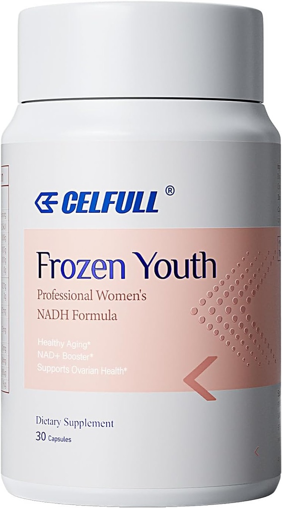 CELFULL Inositol Supplement,Myo-Inositol & D-Chiro Inositol Mistura com NADH & PQQ e folato - Razão ideal 40:1 - Equilíbrio hormonal e saudável Suporte Ovariano para Mulheres, Vitamina B8