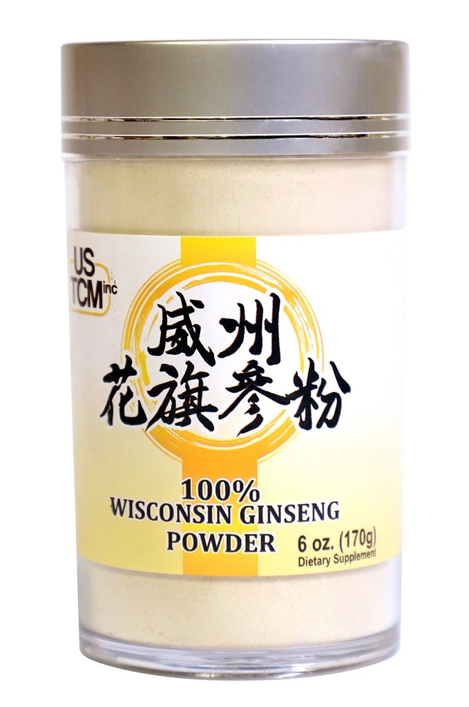 Wisconsin American Ginseng Powder 120 Mesh (6 onças)