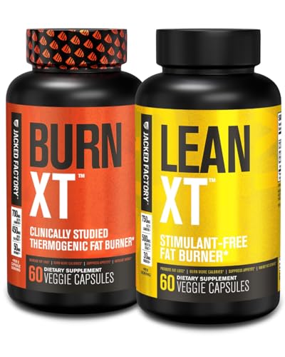 Fábrica Jacked queima XT termogênico queimador de gordura & Lean XT Cafeína livre de peso perda suplemento