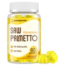 Serra Palmetto para as mulheres - DHT Blocker Suplemento de crescimento do cabelo - 500mg Potent Serra Pastilhas Palmetto para o cabelo, pele, unhas, bem-estar urinário - Mango-Pineapple Flavor - 60 Pastilhas