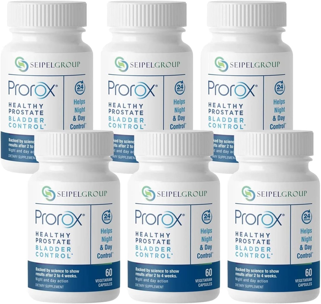 Controle saudável da bexiga da próstata, suplementos da próstata para homens, apoia saúde saudável da próstata e da bexiga, contém serra Palmetto, reduz urgência, 60 cápsulas vegetarianas (360)