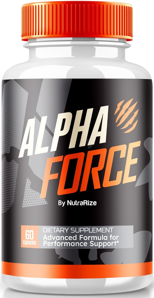 NutraRize Alpha Force Cápsulas, Todos os comprimidos naturais para apoiar energia e desempenho, Fórmula nutricional para a saúde geral, Revisão Oficial (60 Cápsulas)
