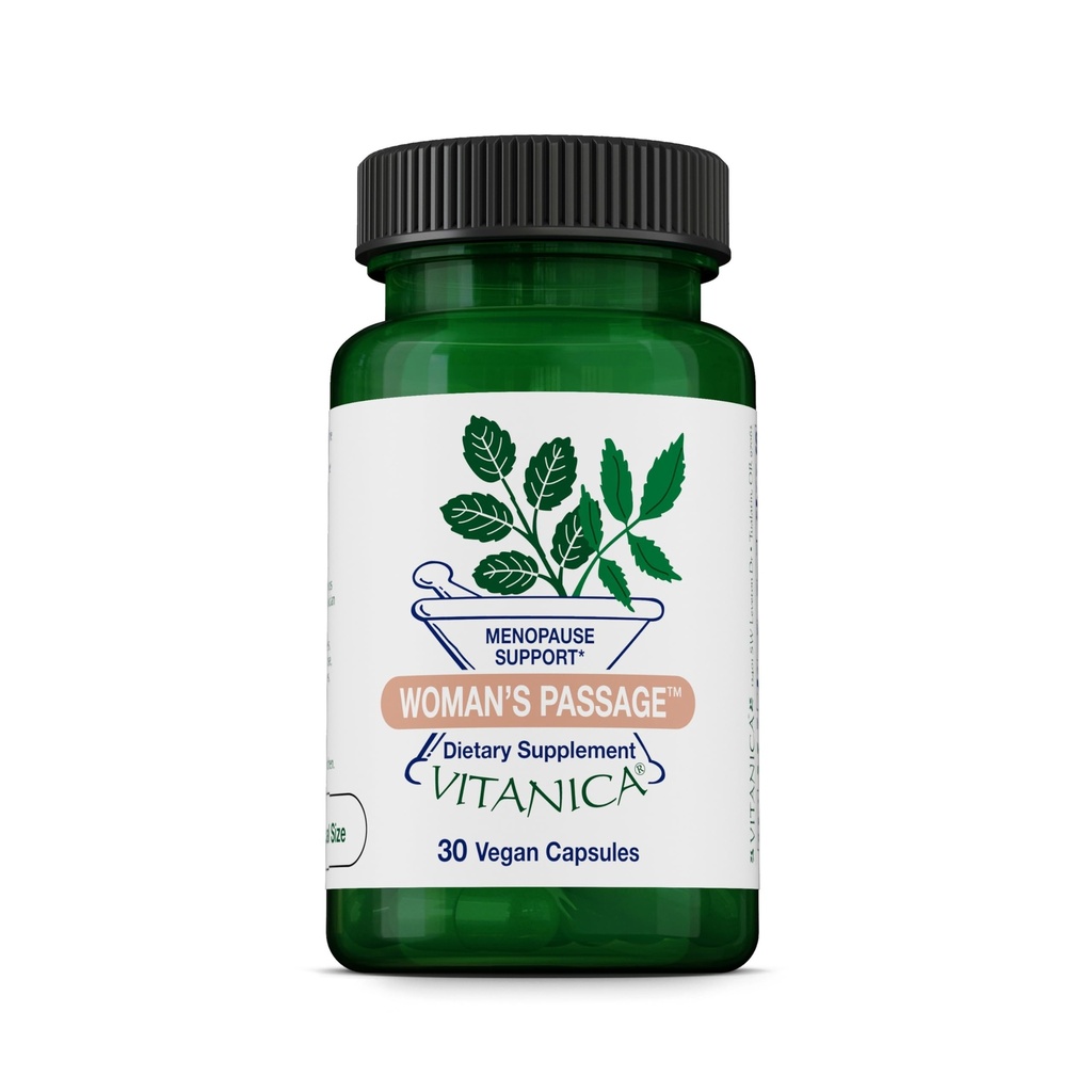 Vitanica, Passagem da mulher, Apoio à menopausa, Vegan, 30 Cápsulas