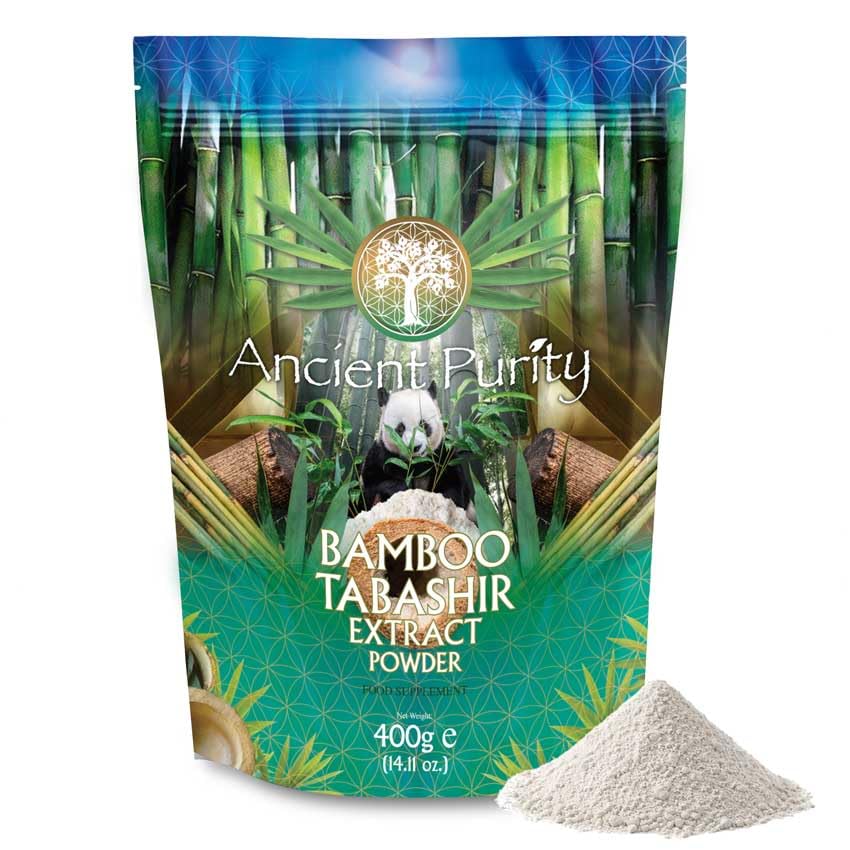 Extrato de bambu TABASHIR (Sílica de maior resistência) 400g